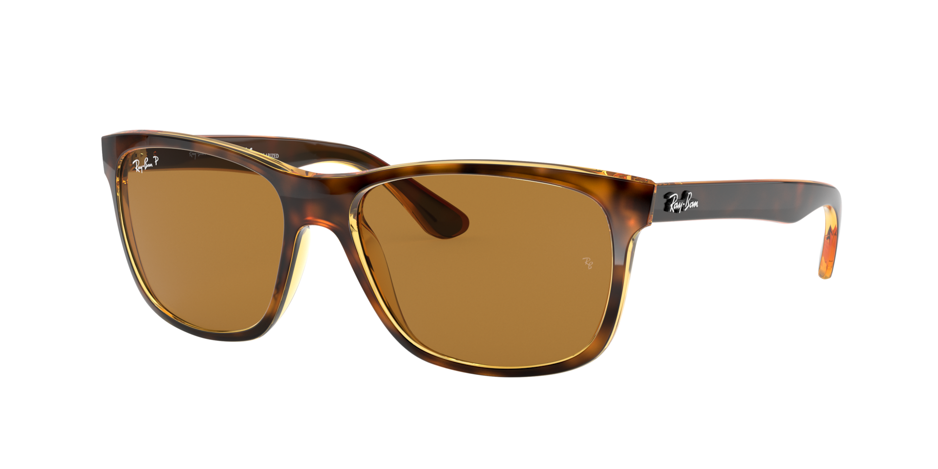 Ray-Ban RB4181 M (57 - 16) with Brown lenses and Tortoise frame
