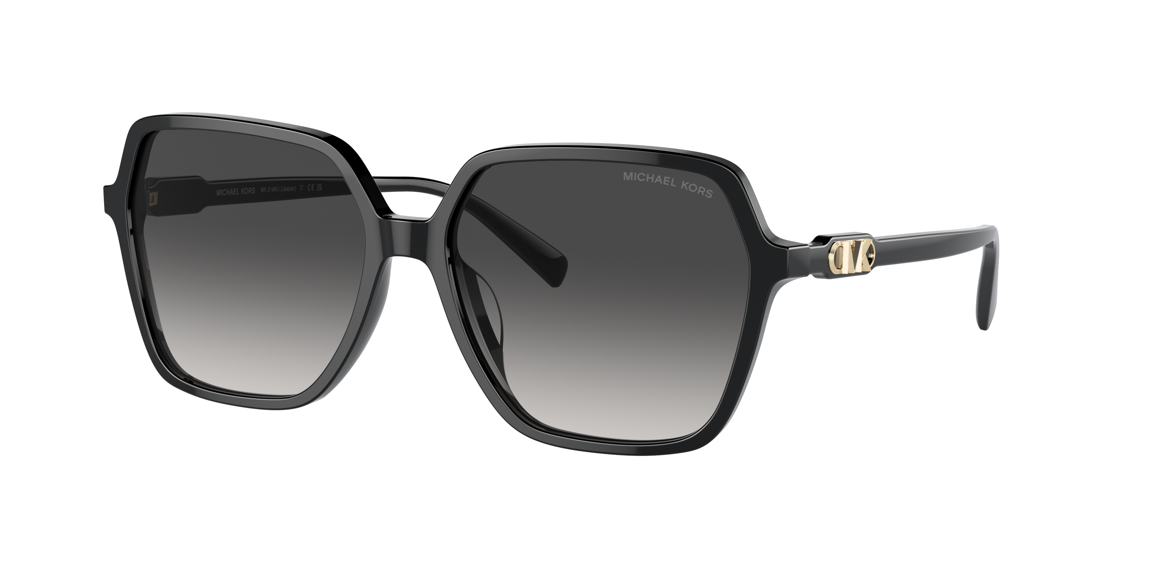 Michael Kors Jasper XL (58 - 16) with Grey lenses and Black frame