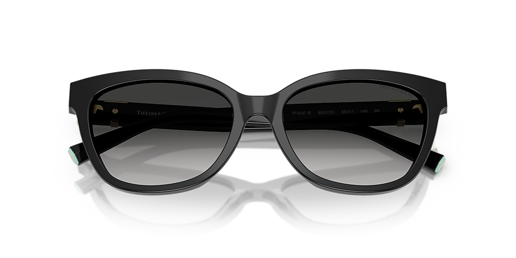 Tiffany & Co. TF4237B M (55 - 17) with Grey lenses and Black frame