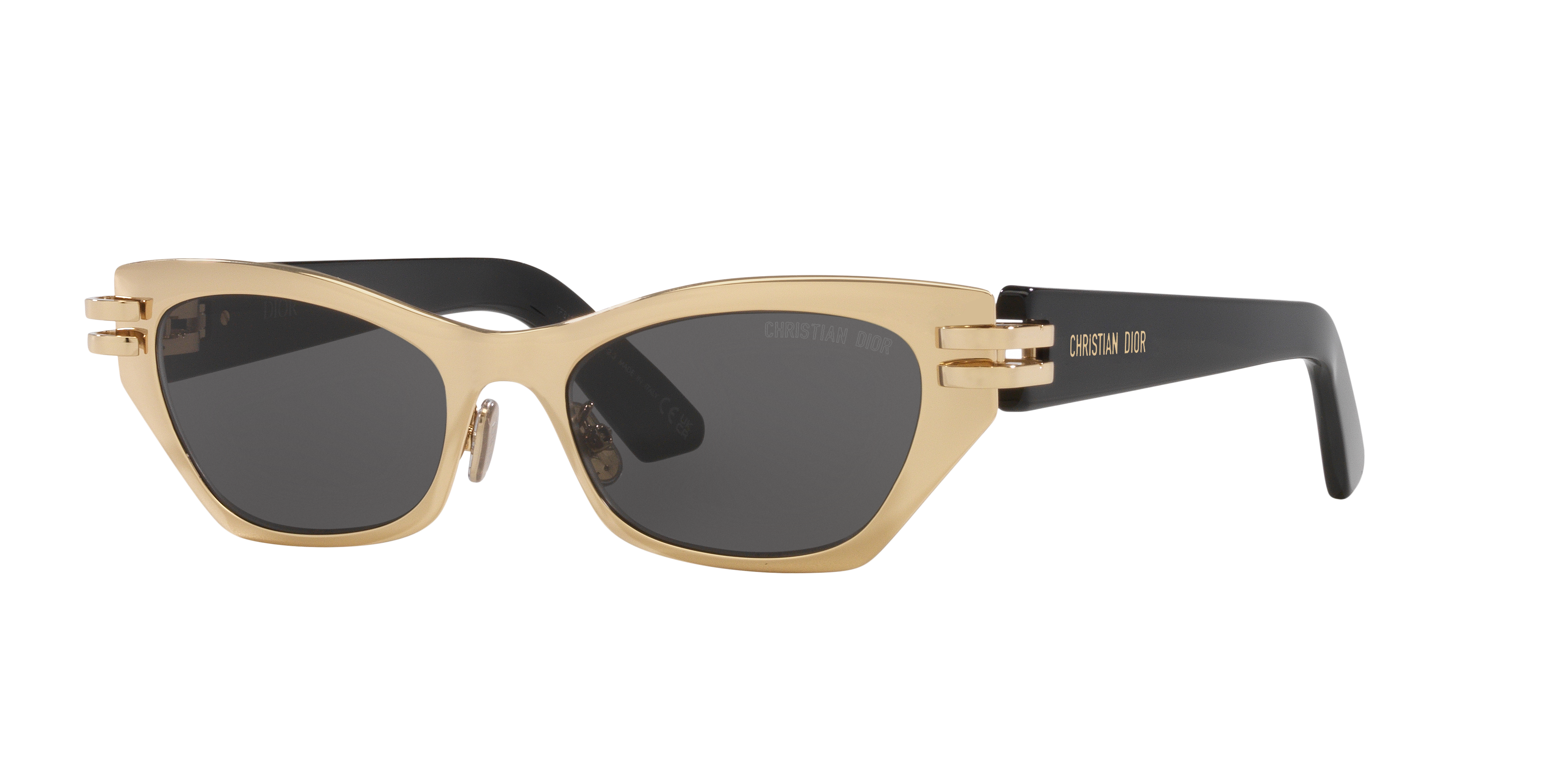 DIOR Cdior B3U Cd40143U XS (53 - 18) with Grey lenses and Gold