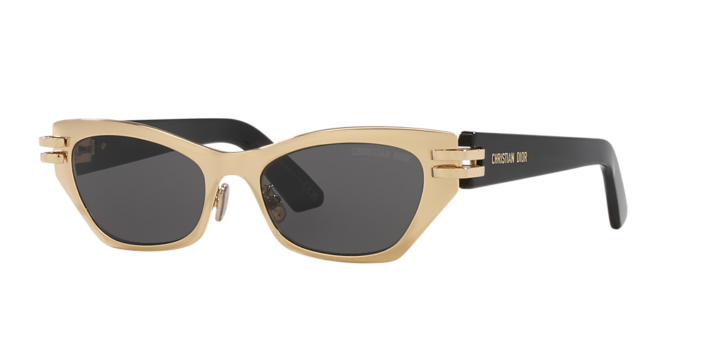 DIOR Cdior B3U Cd40143U XS (53 - 18) with Grey lenses and Gold
