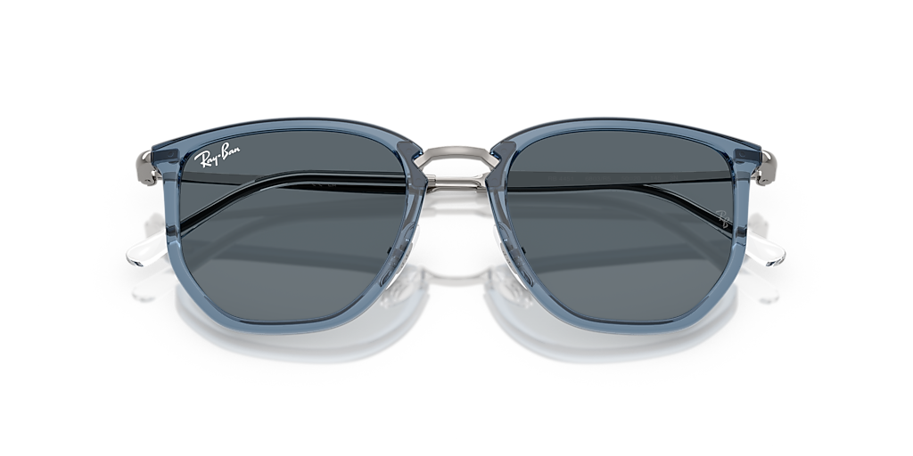Ray-Ban RB4451 L (50 - 20) com Lentes Azul e Armação Azul