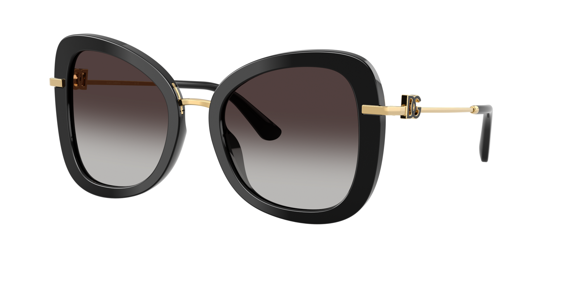 Dolce&Gabbana DG4535 XXL (53 - 21) with Grey lenses and Black