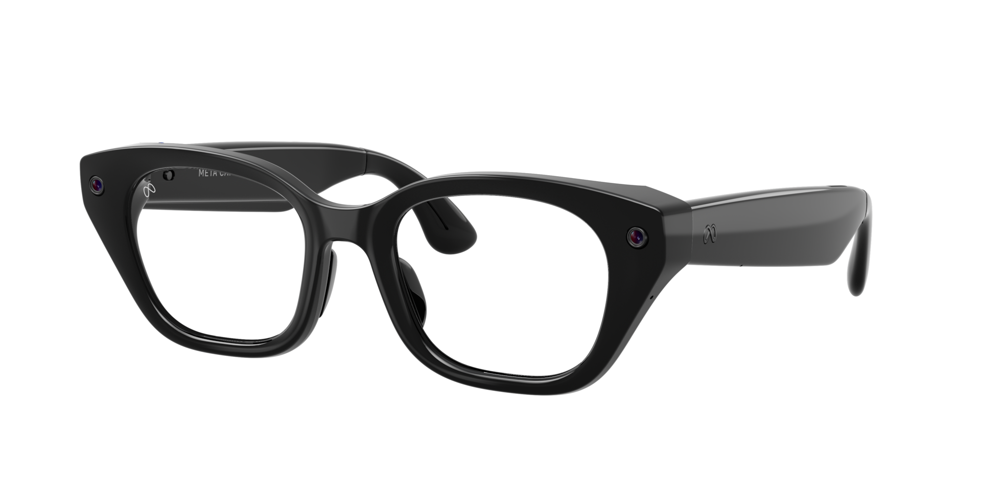 Meta Glasses Unisex  Meta Capri -  Frame color: Black, Lens color: Black