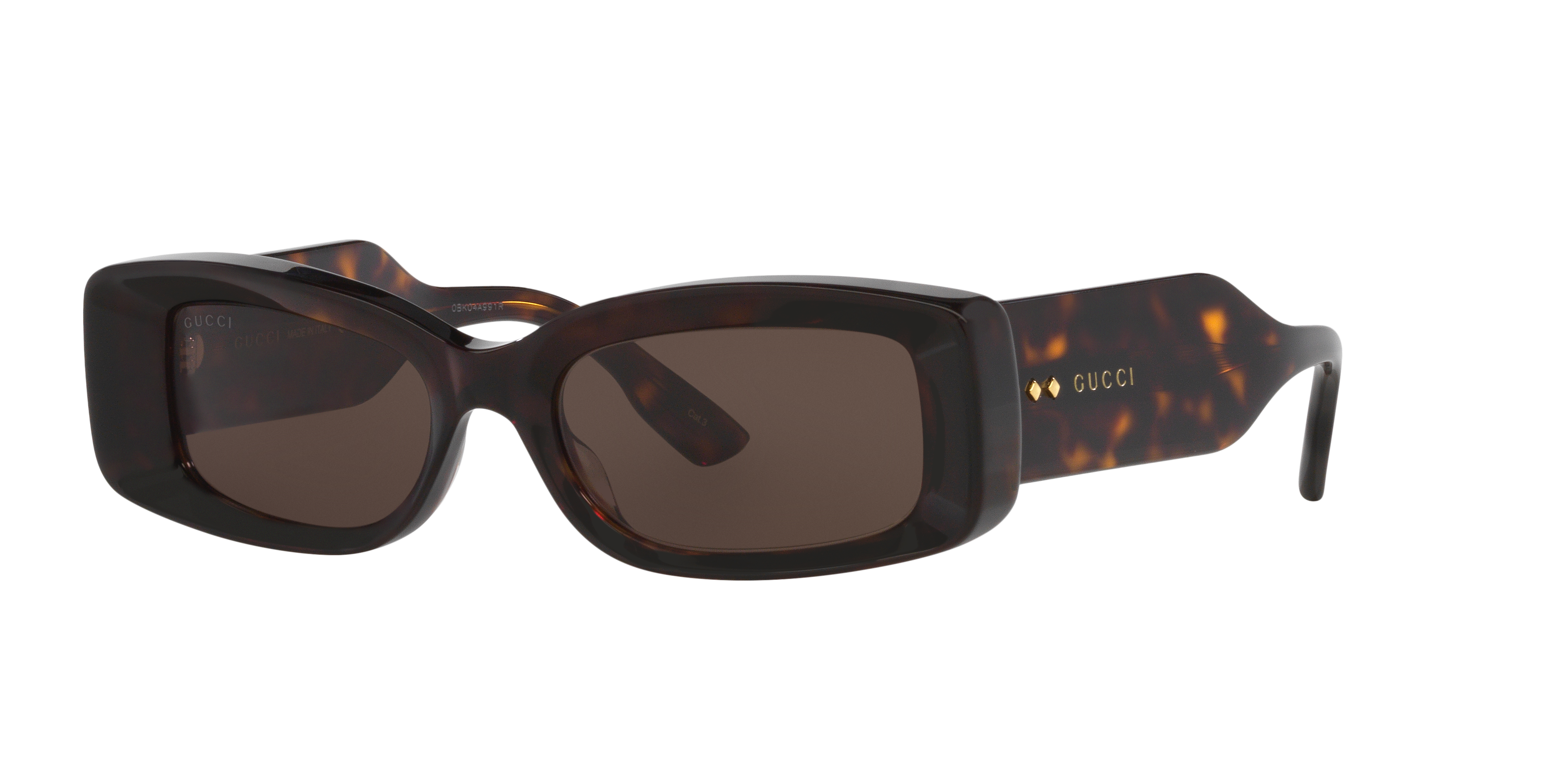 Gucci GG1528S S (53 - 18) with Brown lenses and Tortoise frame