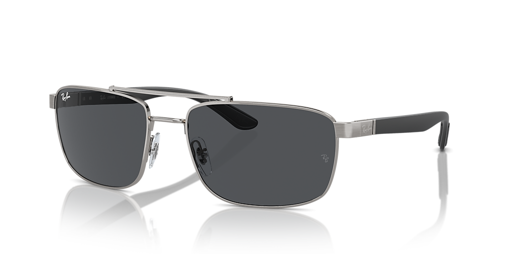 Ray-Ban RB3737 XXL (60 - 18) with Grey lenses and Grey frame