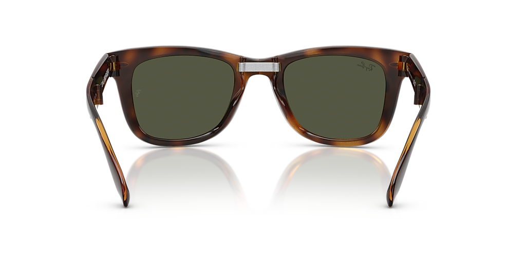Ray-Ban Wayfarer Folding Classic L (50 - 22) with Green lenses and
