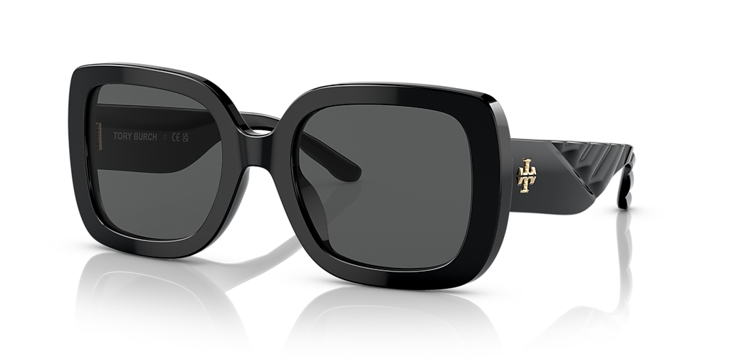 Tory Burch TY7179U M (54 - 22) with Grey lenses and Black  display picture 3