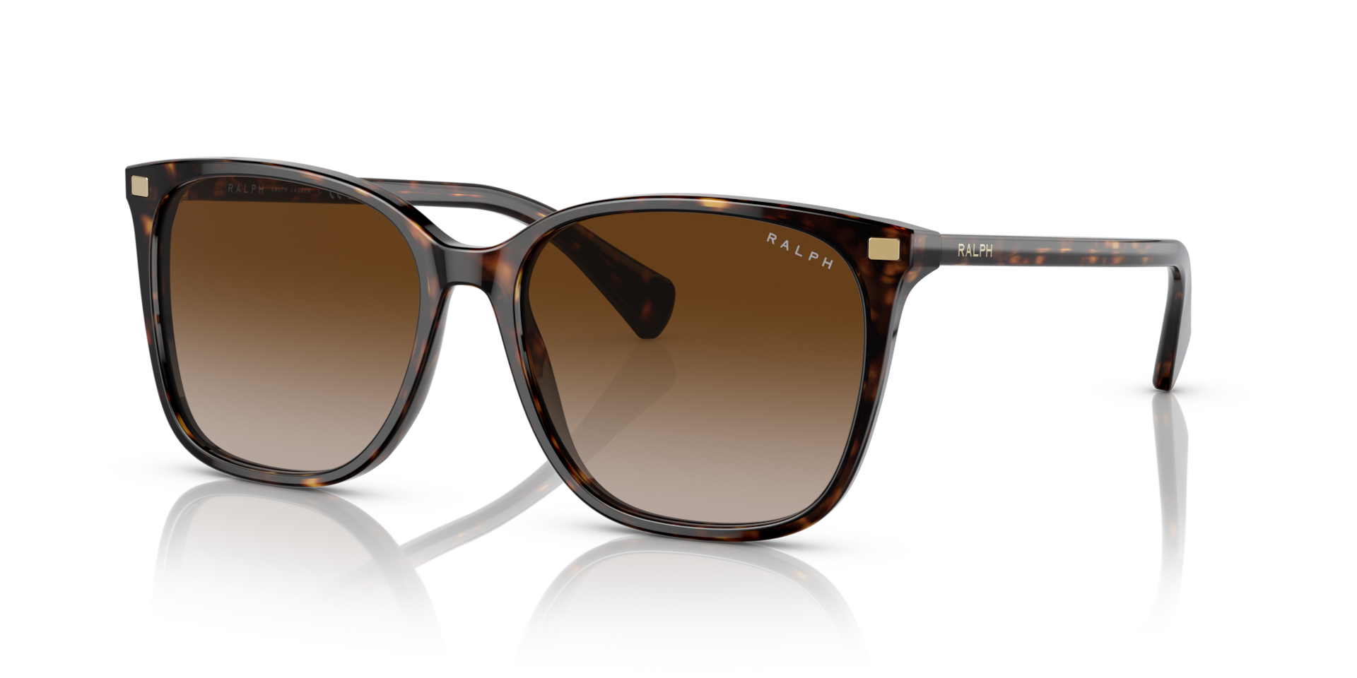 Ralph VVCV M (56 - 16) com Lentes Marrom e Armação Tartaruga