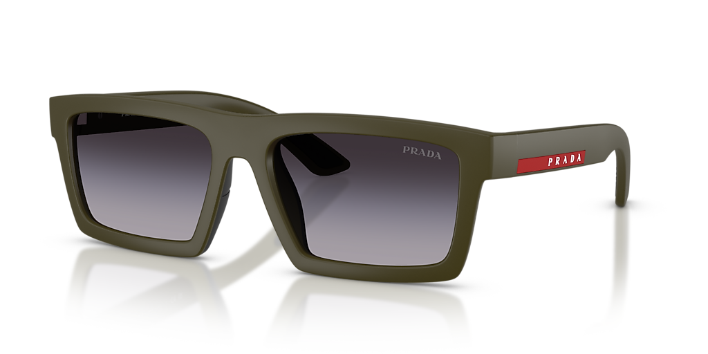 Prada Linea Rossa PS A07S XL (55 - 18) with Grey lenses and Black