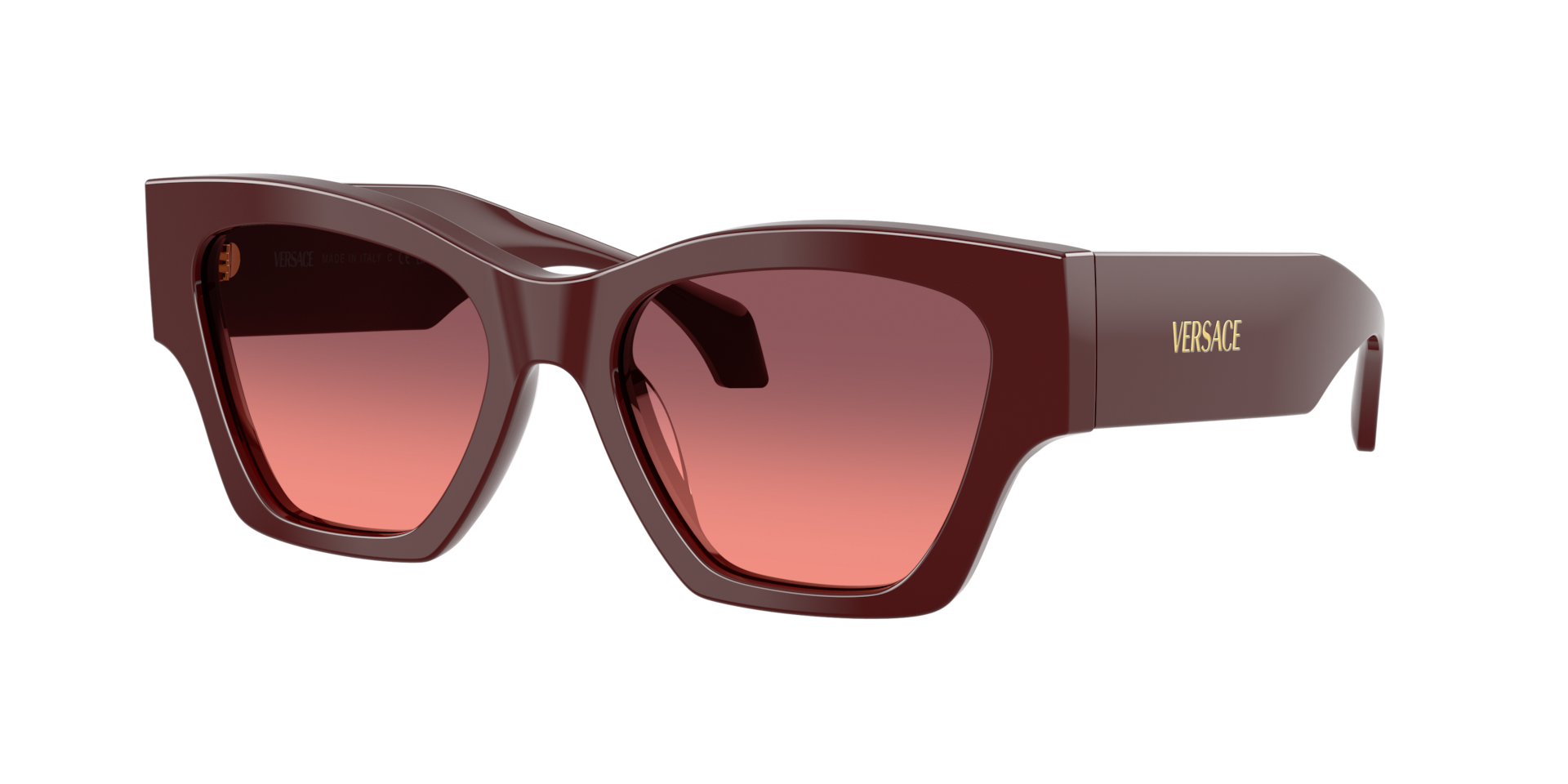 Versace Woman Sunglass VE4492U -  Frame color: Burgundy, Lens color: Pink Gradient Violet