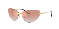 Versace VE2281 XXL (64 - 13) with Pink lenses and Gold frame