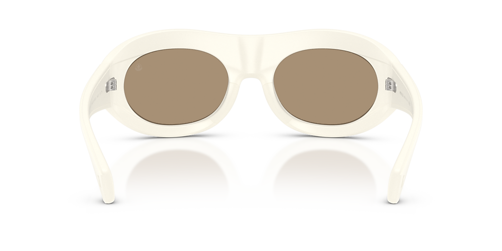 Moncler Ramillon L (54 - 21) with Gold lenses and White frame