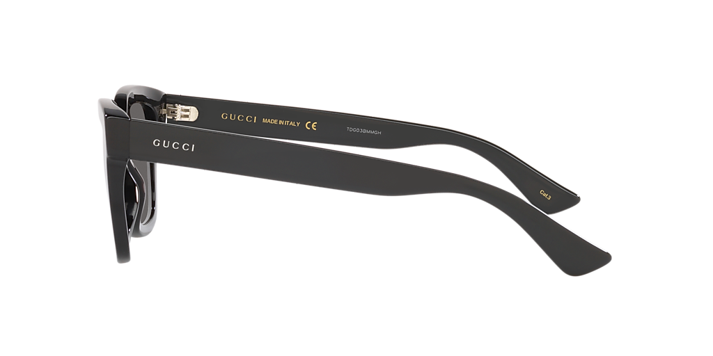 Gucci GG0001SN XXS (52 - 21) with Black lenses and Black frame