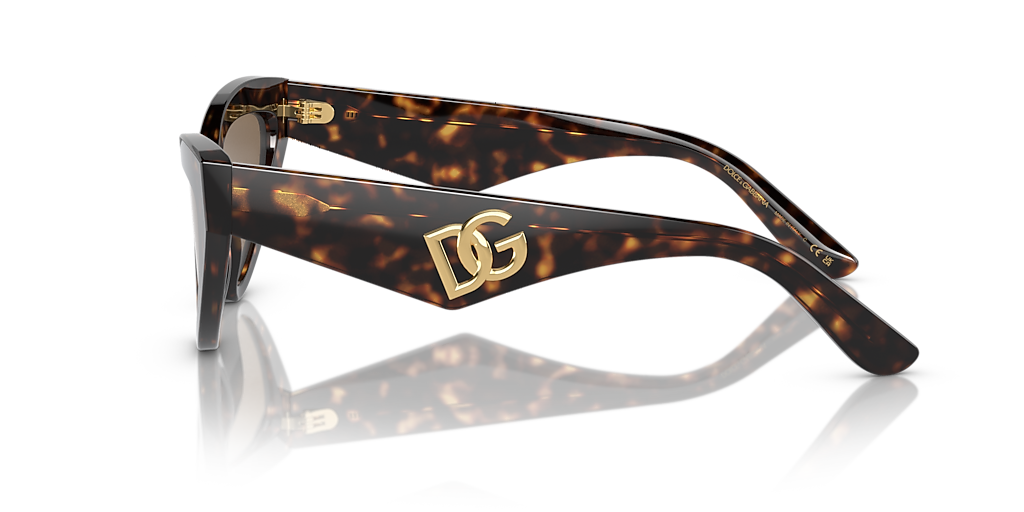 Dolce&Gabbana DG4439 L (55 - 18) with Brown lenses and Tortoise