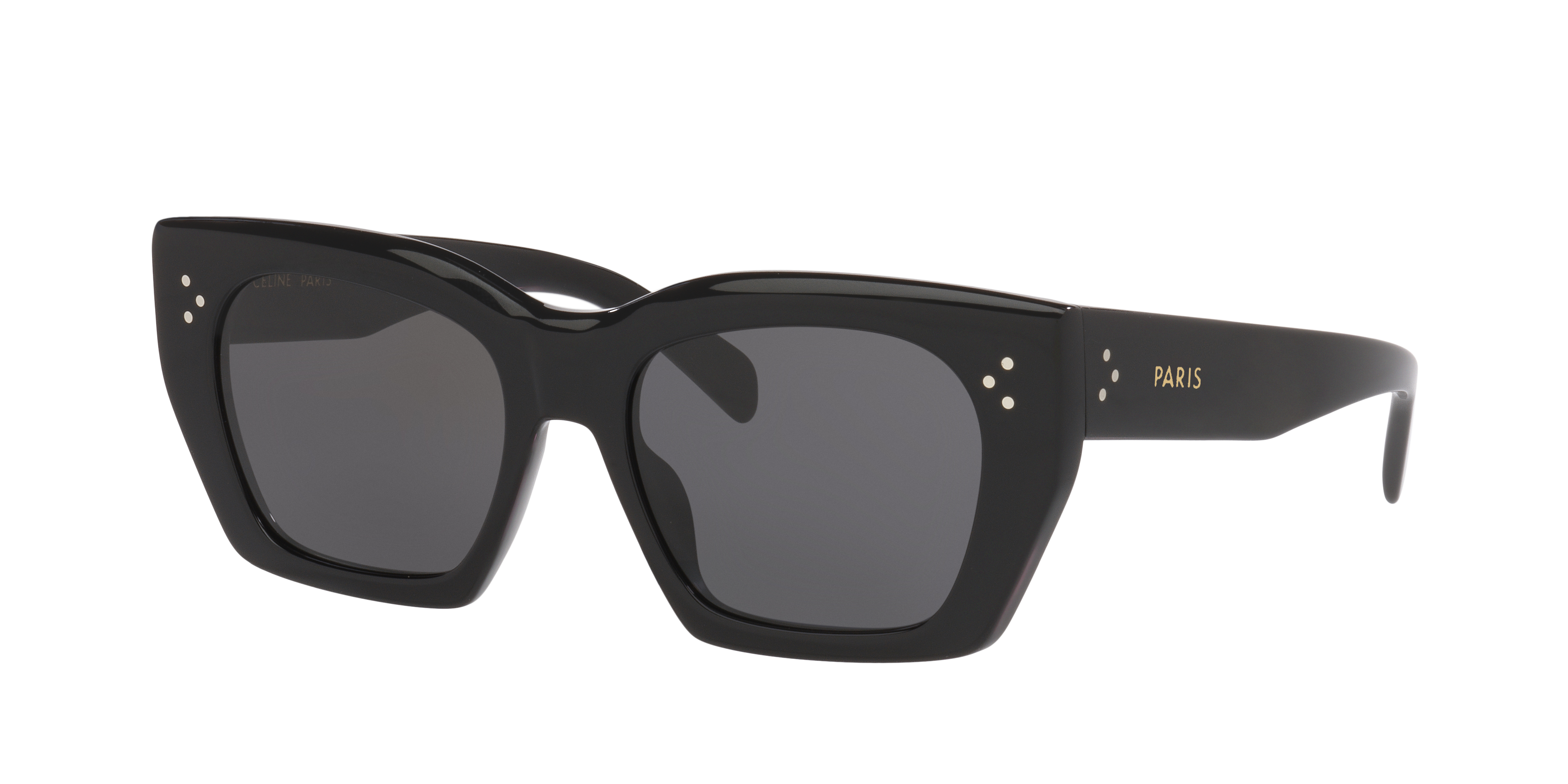 Celine Woman Sunglass Celine 3 Dots CL40342I -  Frame color: Black Shiny, Lens color: Grey