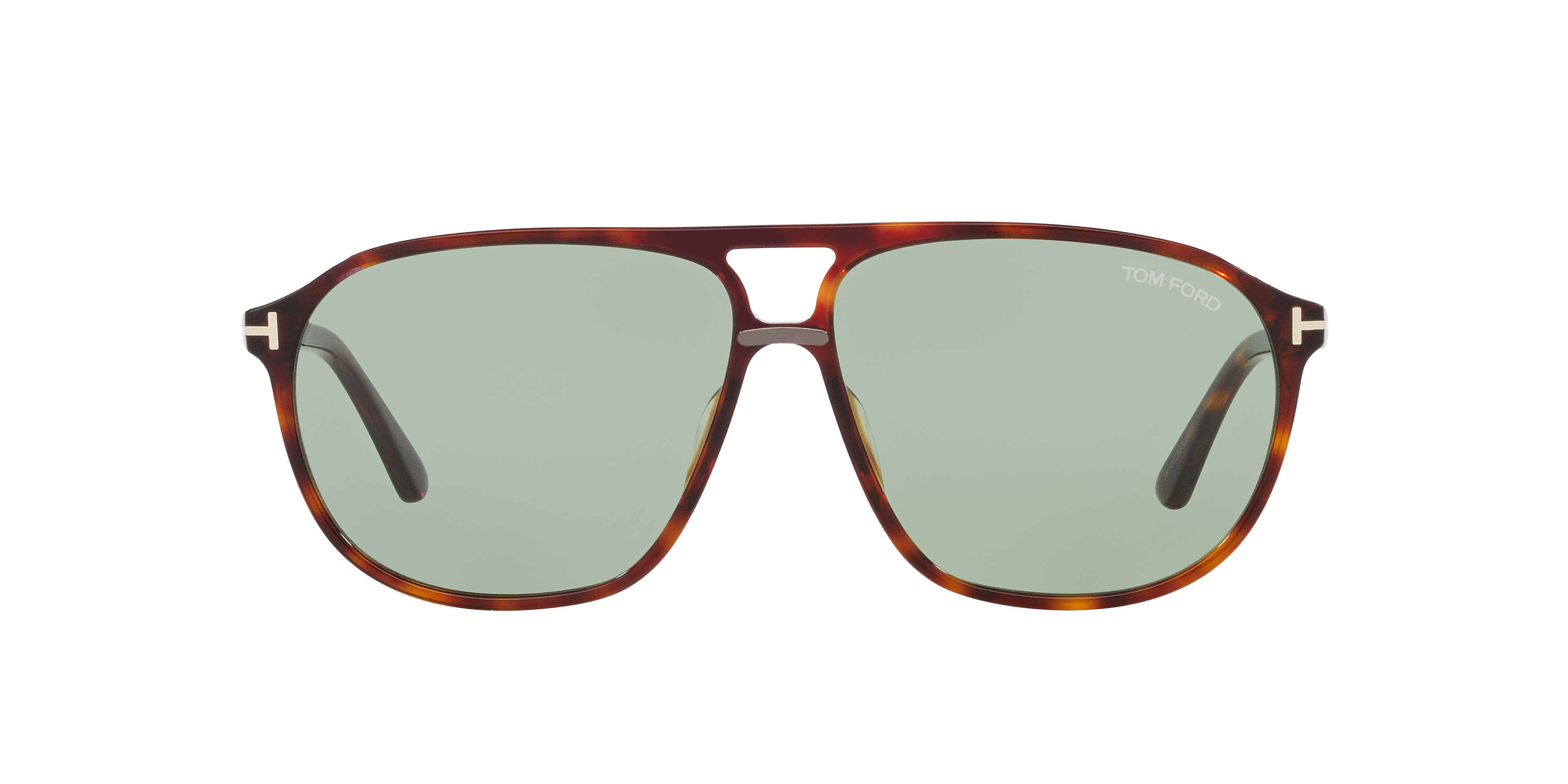 Tom Ford Bruce XXL (61 - 12) with Green lenses and Tortoise frame