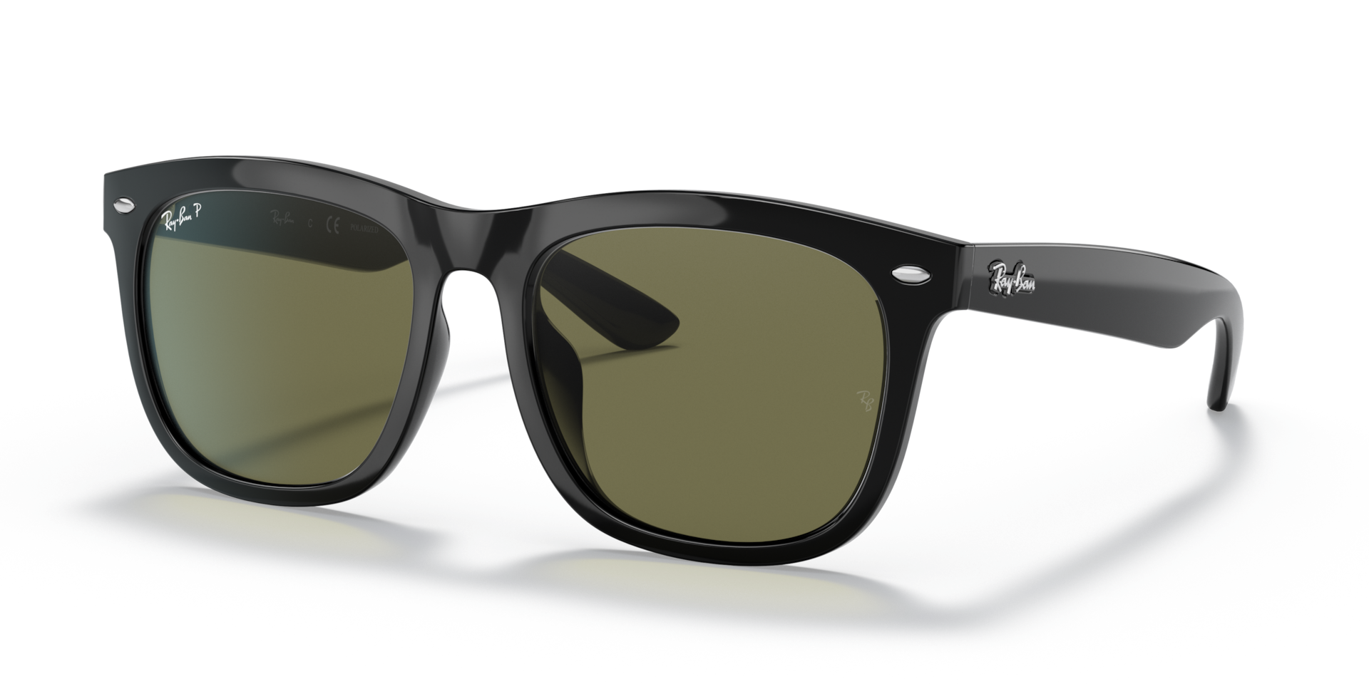 【美品】Ray-Ban RB4260D ブラック　即決可 Ray-Ban RB4260D XXL (57 - 19) with Green lenses and Black frame
