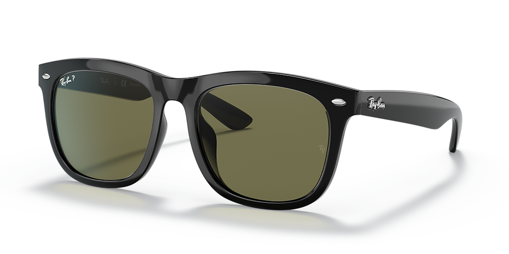 Ray-Ban RB4260D XXL (57 - 19) with Green lenses and Black frame