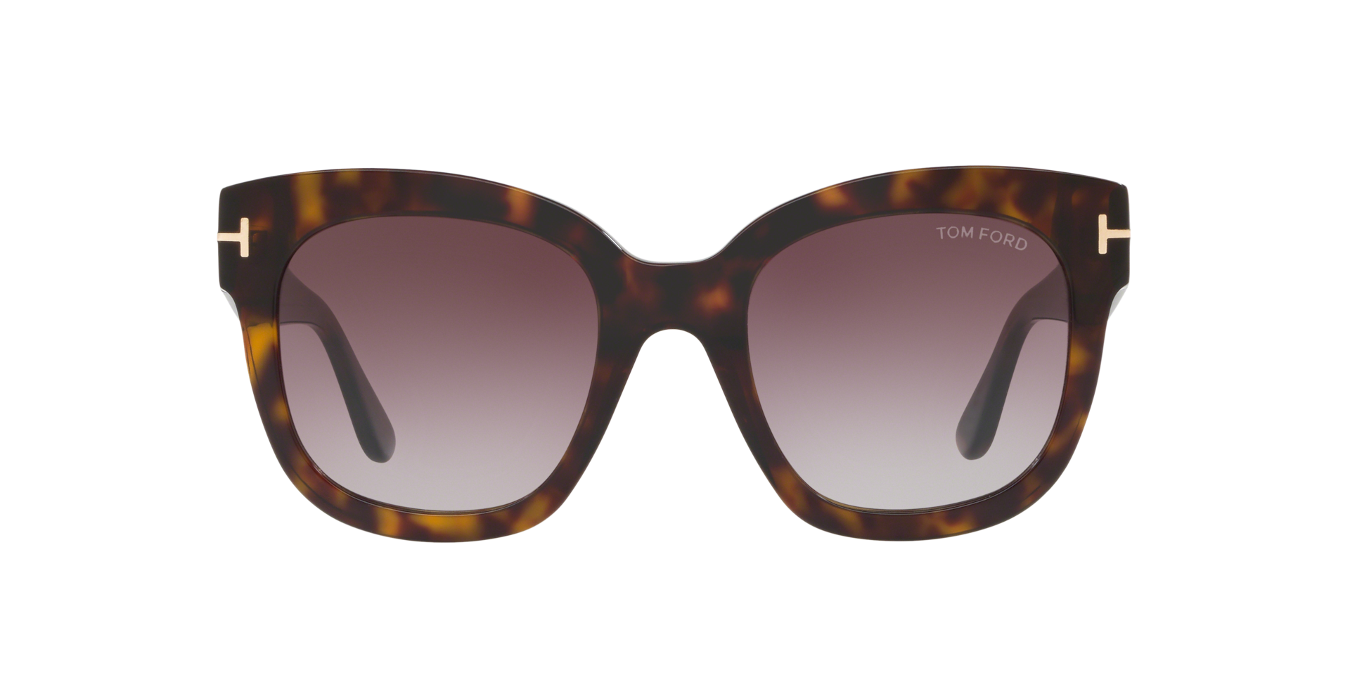 Tom Ford FT0613 XXL (52 - 22) with Red lenses and Tortoise frame