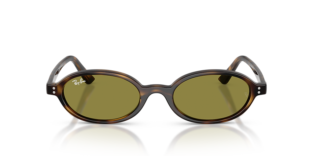 Ray-Ban Khal Bio-Based S (48 - 20) with Green lenses and Tortoise