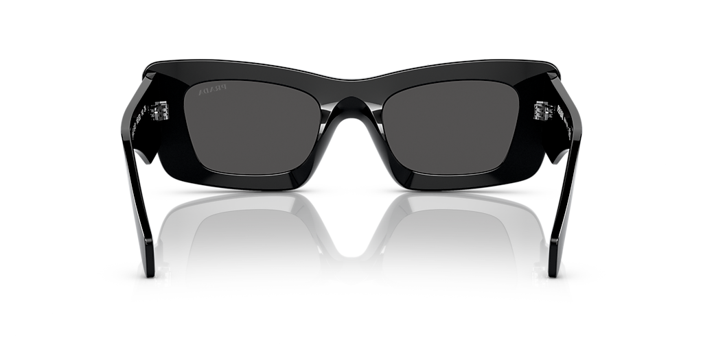 Prada PR 13ZS M (50 - 21) with Grey lenses and Black frame