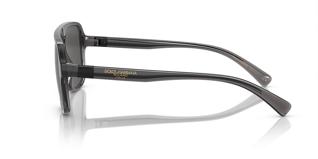 Dolce&Gabbana DG6134 XL (57 - 16) with Grey lenses and Grey frame
