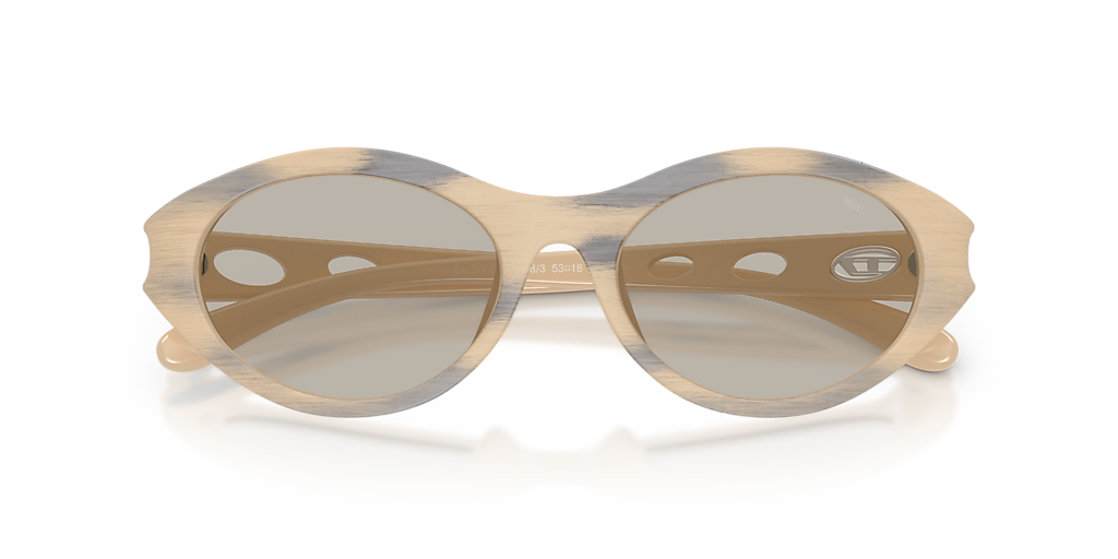 Diesel DL3005U M (53 - 18) with Grey lenses and Yellow frame