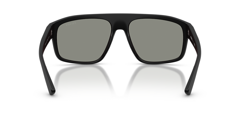 Prada Linea Rossa PS B02S XXL (59 - 17) with Grey lenses and Black
