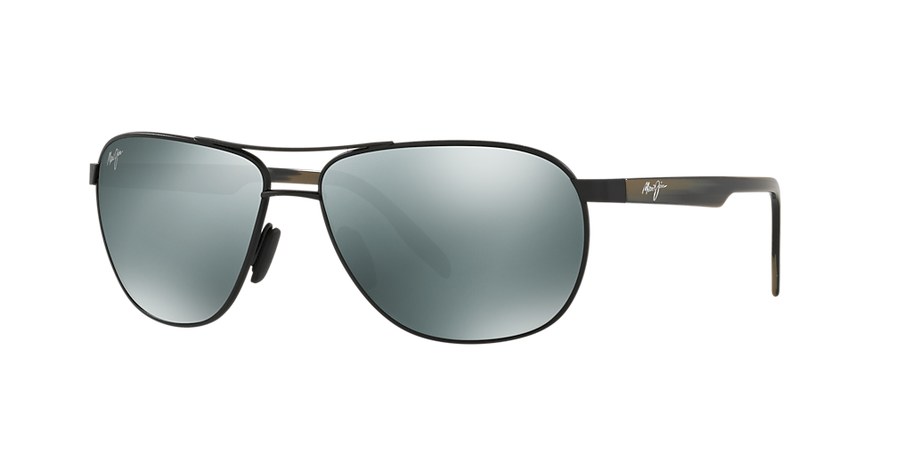 Maui Jim 728 Castles XL (61 - 16) with Grey lenses and Black frame