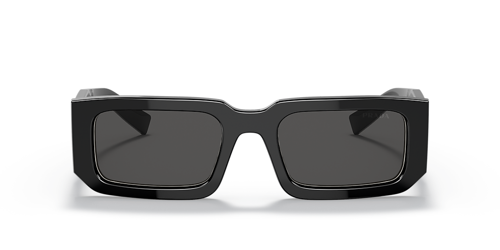 Prada PR 06YS M (53 - 21) with Grey lenses and Black frame