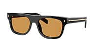 Prada PR B12S L (55 - 19) with Brown lenses and Black frame
