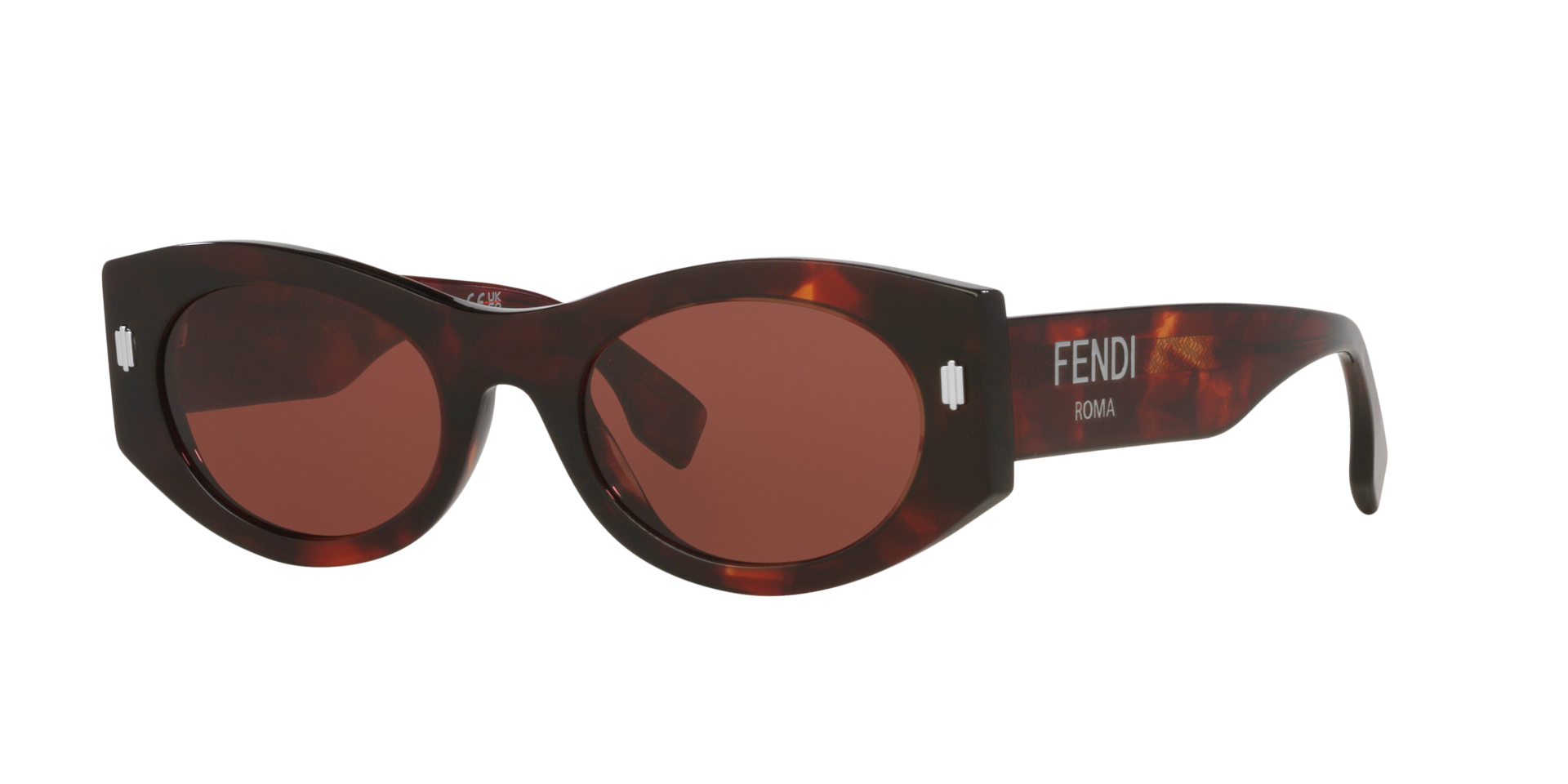 Fendi Femme Sunglass Fe40125I - Couleur du Monture caille Couleur de Lentille Rouge 145 €