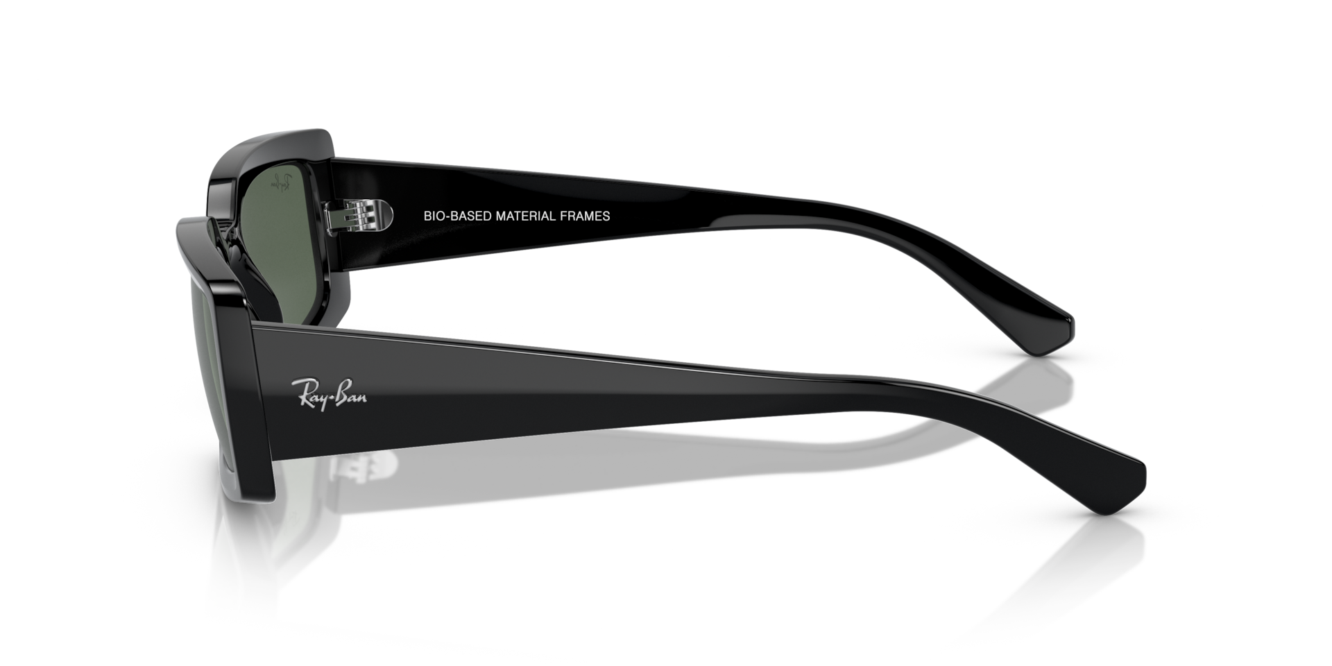 Ray-Ban Kiliane Bio-Based M (54 - 21) with Green lenses and Black