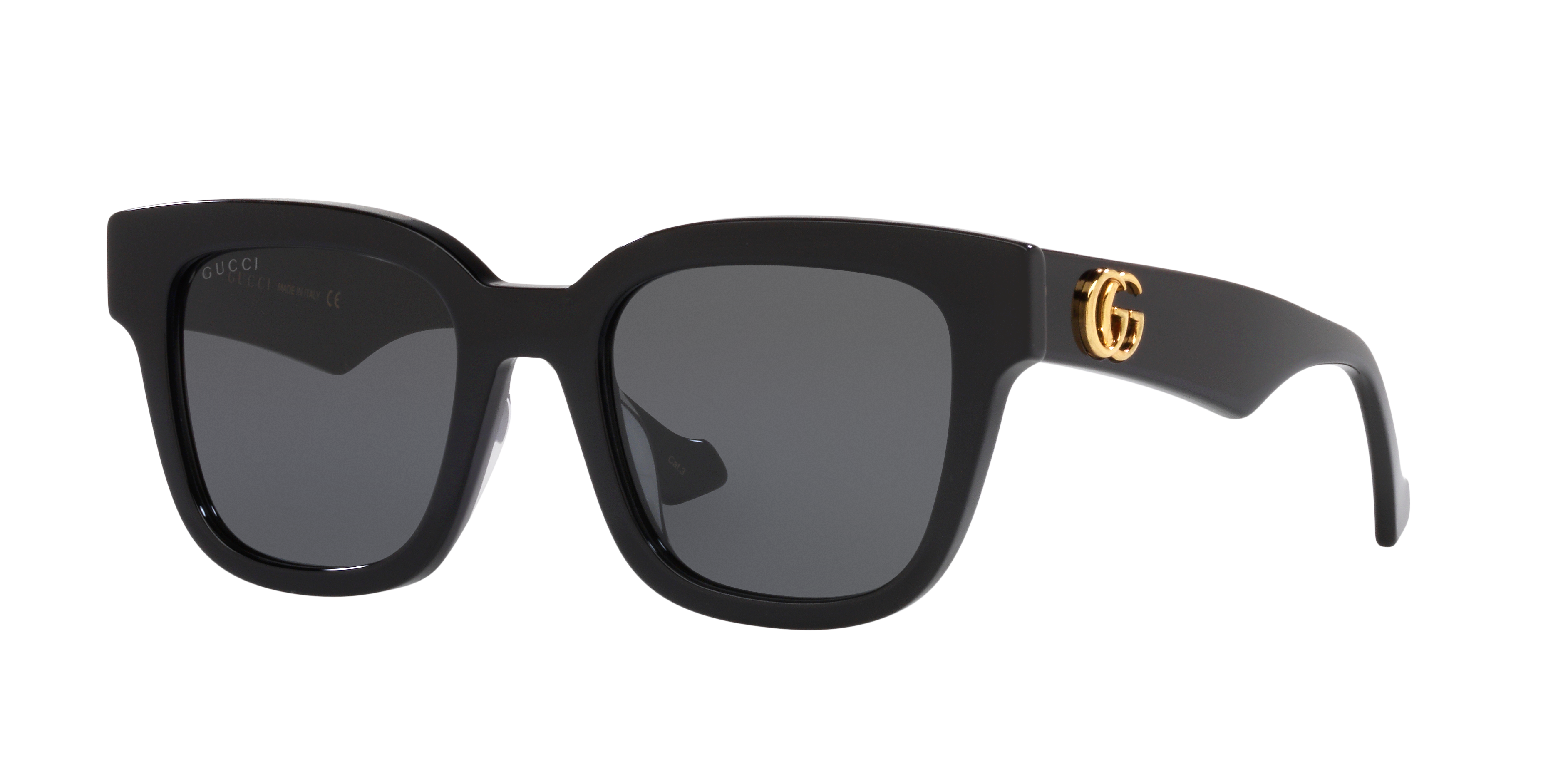 Gucci GG0998S S (52 - 21) with Grey lenses and Black frame