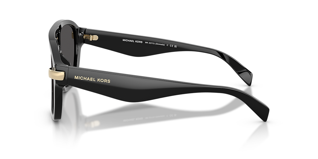 Michael Kors Grenada L (56 - 15) with Grey lenses and Black frame