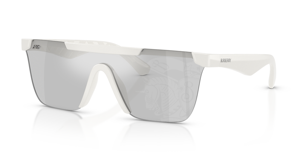 Burberry BE4480D XL (0 - 141) with Silver lenses and White frame
