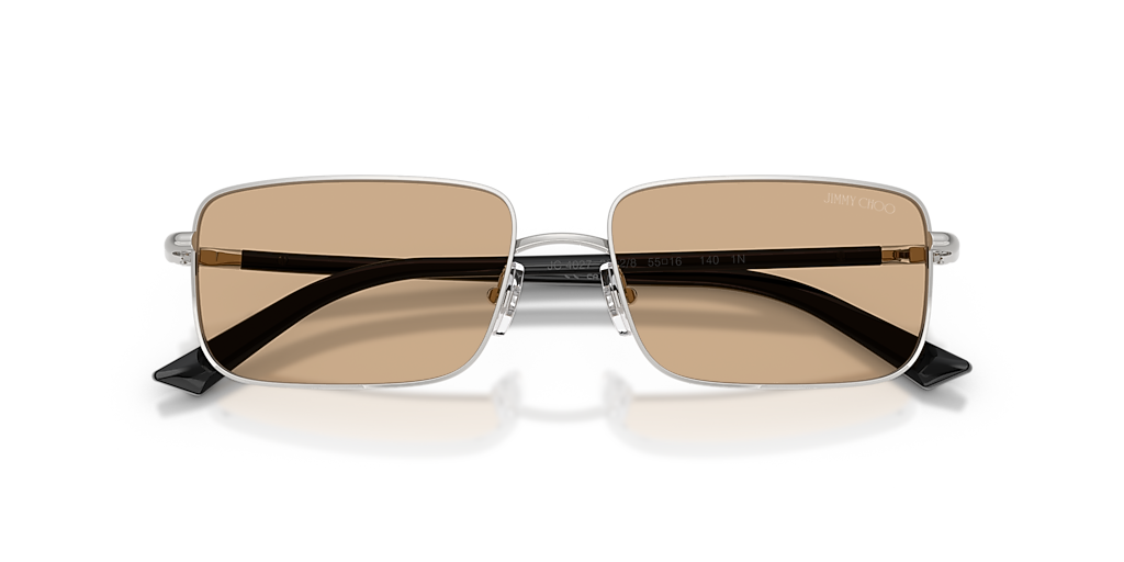 Jimmy Choo JC4027 M (55 - 16) with Yellow lenses and Silver frame
