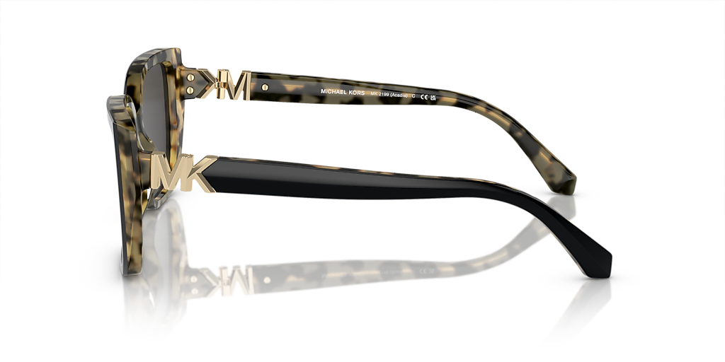 Michael Kors Acadia XXL (57 - 17) with Grey lenses and Black frame