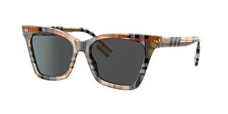 Burberry BE4483 XL (60 - 18) with Grey lenses and Black frame