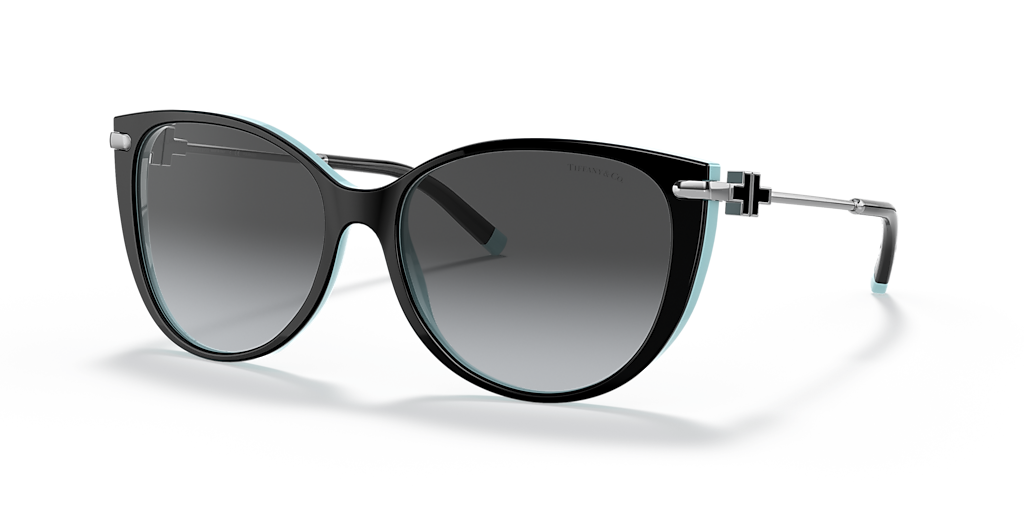 Tiffany & Co. TF4178 XL (57 - 16) with Grey lenses and Black frame