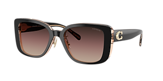 Coach CH563 M (57 - 17) with Grey lenses and Black frame
