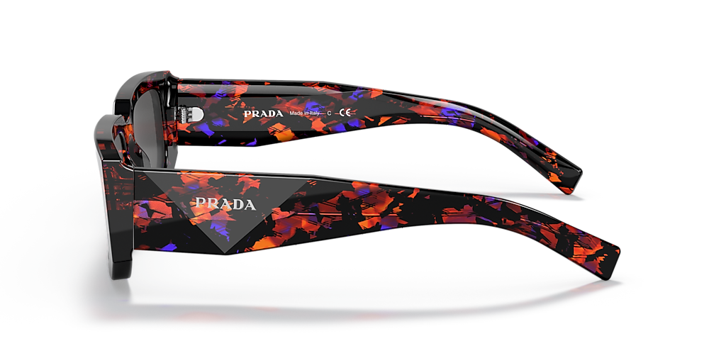 Prada PR 06YS M (53 - 21) with Grey lenses and Black frame