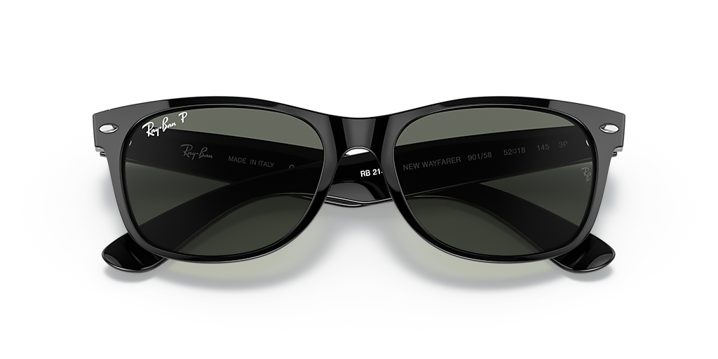 Ray-Ban New Wayfarer Classic XL (58 - 18) with Green lenses and