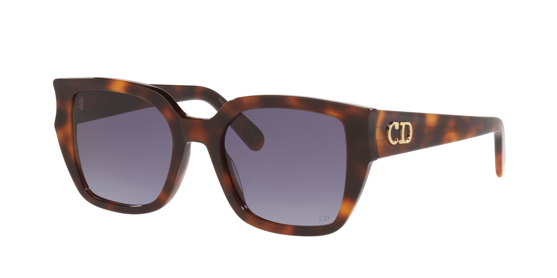 DIOR Woman Sunglass Diorglow S1I -  Frame color: Grey, Lens color: Grey Gradient