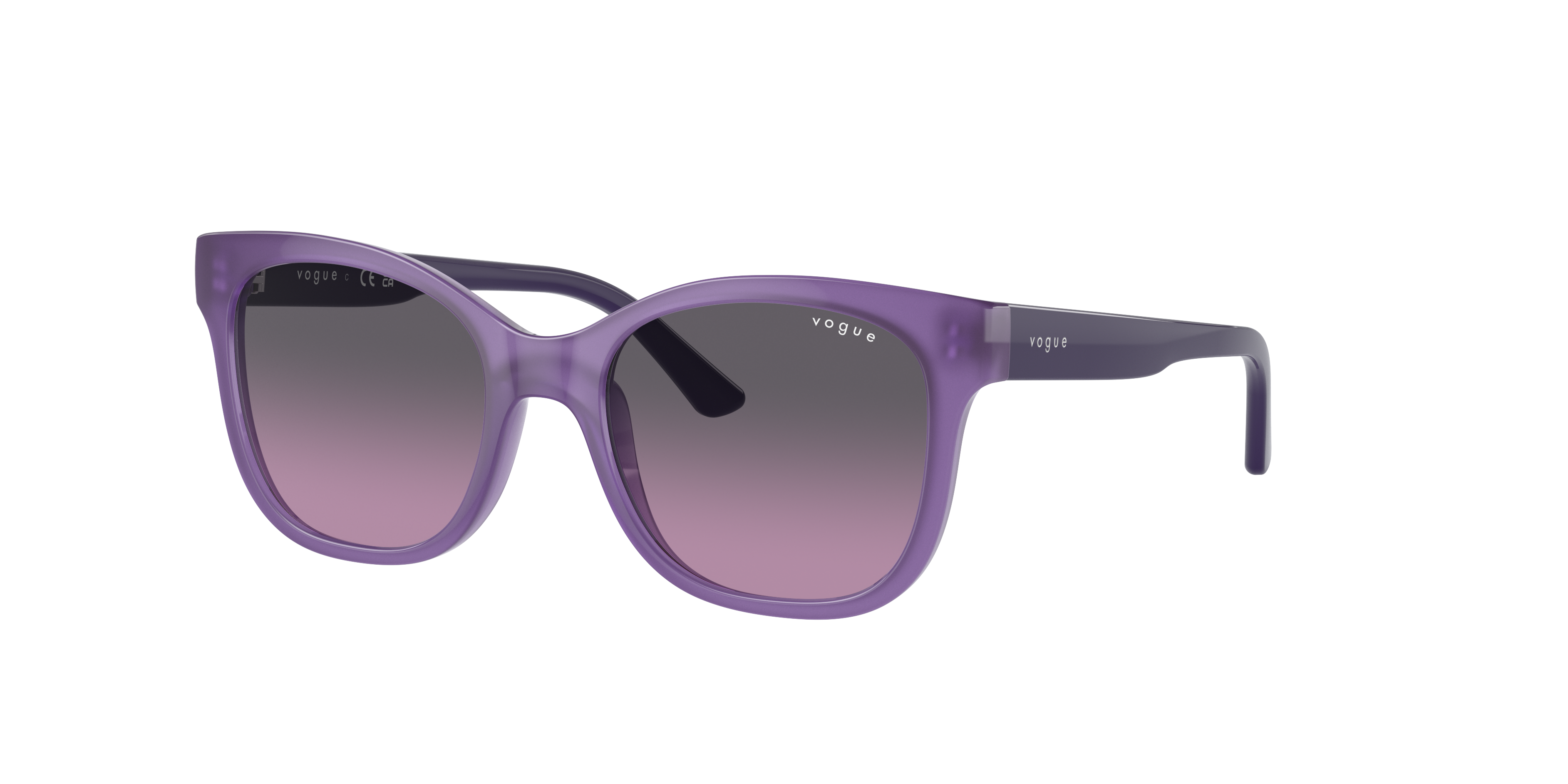 Vogue Eyewear Unisex Sunglass VJ2023 -  Frame color: Opal Violet, Lens color: Violet Gradient Grey