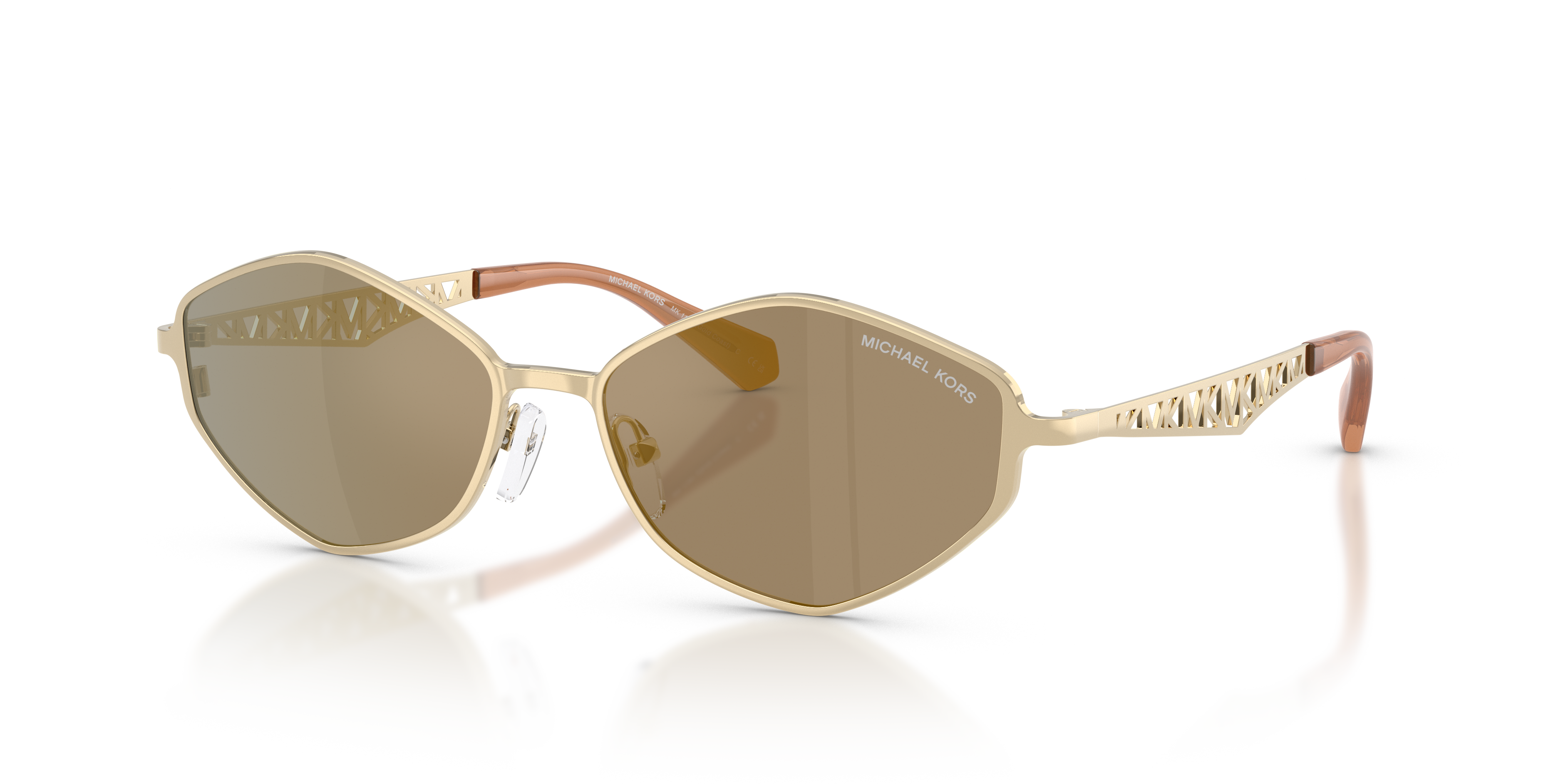 Michael Kors Gold Coast L (56 - 16) with Grey lenses and Gold