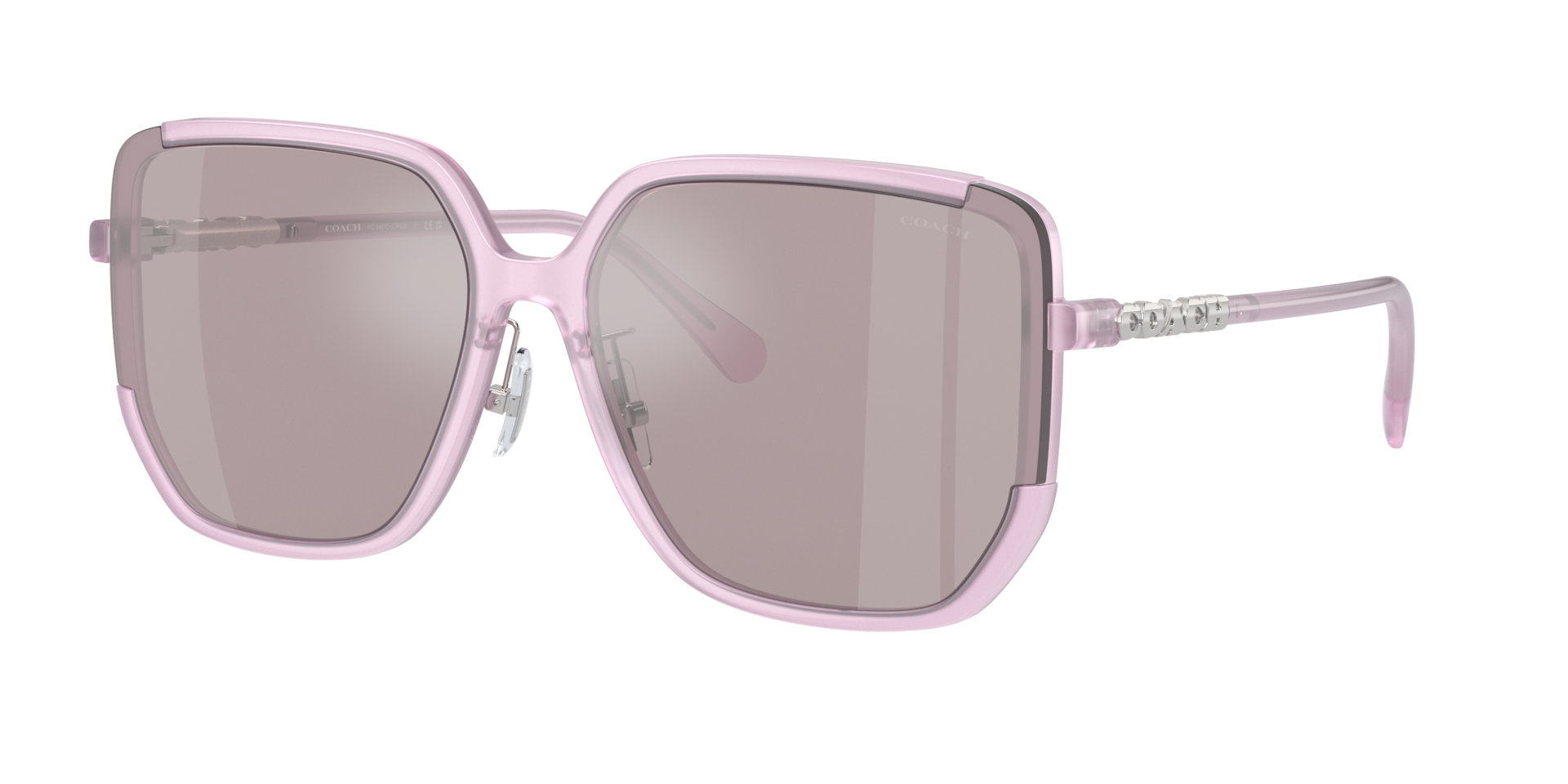 Coach Femme Sunglass CR635 - Couleur du Monture Pourpre opaline Couleur de Lentille Pourpre uni 69 €