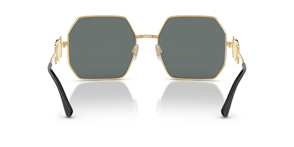 Versace VE2248 XL (58 - 19) with Grey lenses and Gold frame