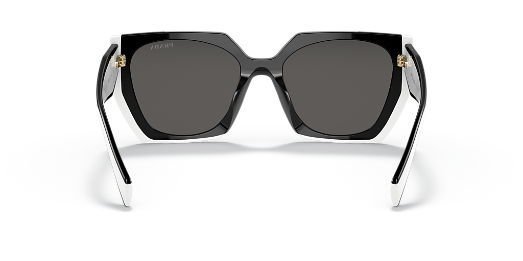 Prada PR 15WSF M (55 - 19) with Grey lenses and Black frame